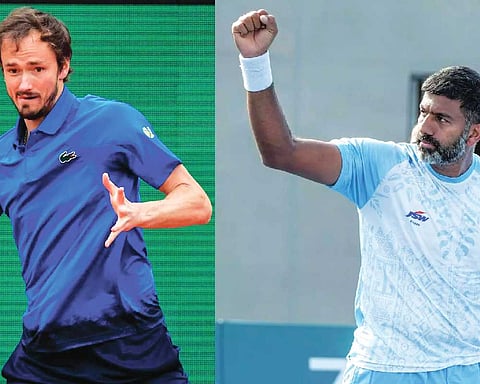 Medvedev, Bopanna in same team for WTL