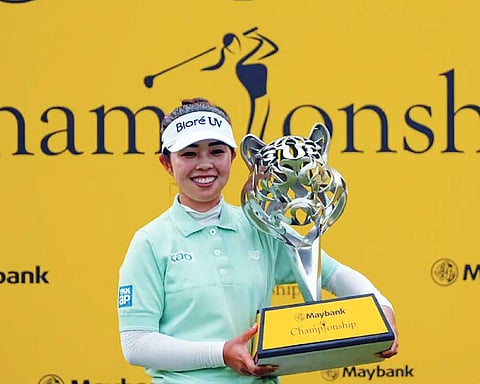 Miyu Yamashita wins LPGA Maybank Championship after three-way playoff