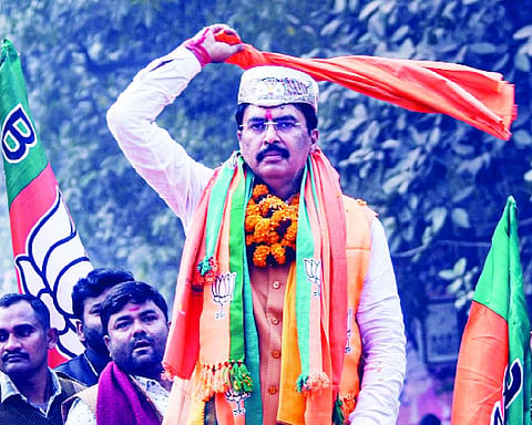 MLA Sanjay Saraogi takes charge as Bihar BJP chief