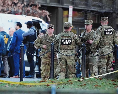 National Guard members shot near White House