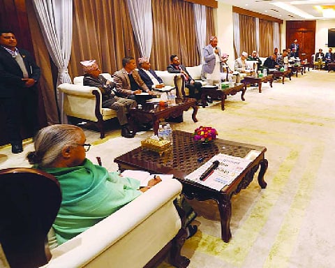 Nepal PM holds meeting with Gen Z leaders, political parties