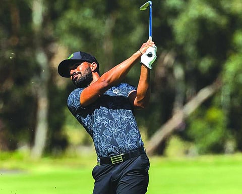 Newby-pro Shubham Jaglan takes lead at Asian Tour qualifier