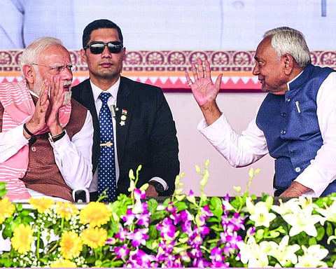 Nitish to helm Bihar, no deputies yet