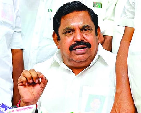 No prima facie case made out against ex-CM Palaniswami, TN Govt tells HC