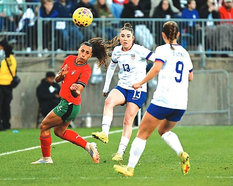 Olivia has 2 goals in 3-1 USWNT victory over Portugal