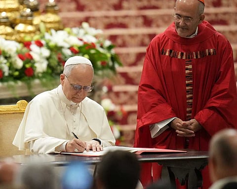 Pope urges Catholic teachers to focus spiritual lives
