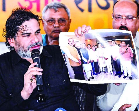 Prashant blames BJP for withdrawal by 3 candidates