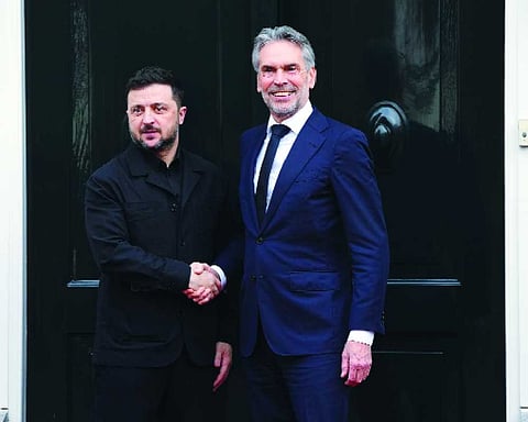 President Zelenskyy nears Ukraine peace deal submission