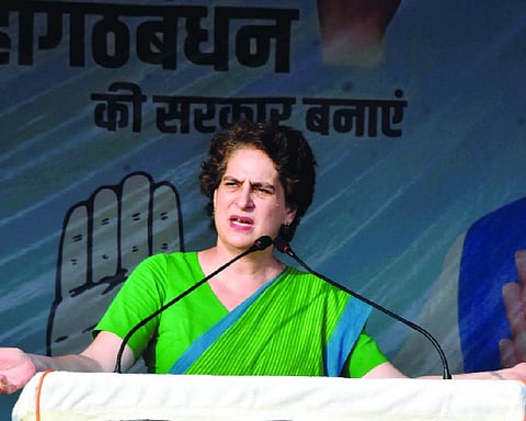 Priyanka Gandhi criticises PM Modi’s katta comments in campaign