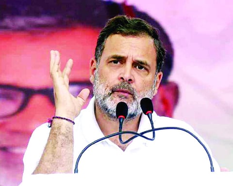 Rahul Gandhi questions PM’s silence on pollution in Delhi