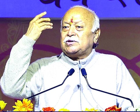 RSS runs on emotional strength, life-force of its volunteers: Bhagwat