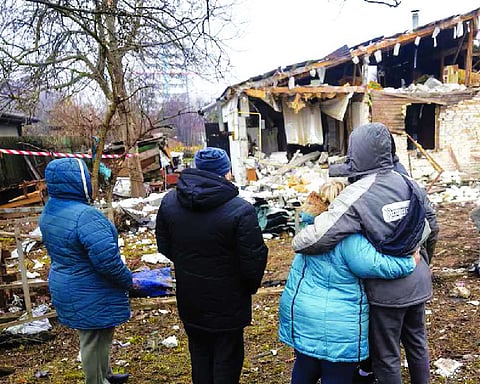 Russia unleashes a massive drone, missile attack on Ukraine