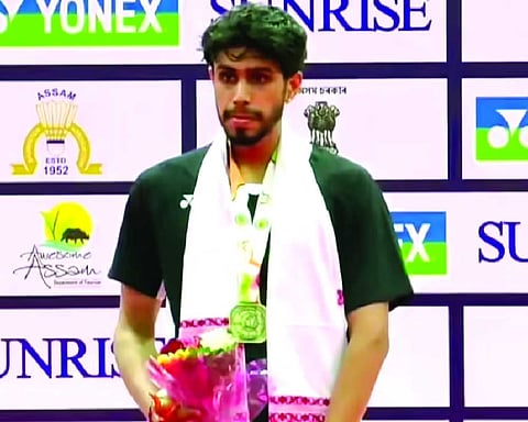 Saraswat clinches maiden super 100 title at Guwahati Masters