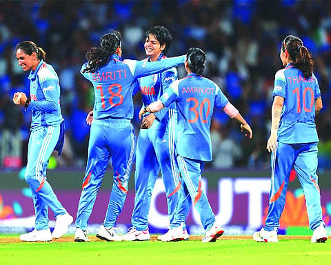 Shafali, spin trio do star turns in India’s seven-wicket win