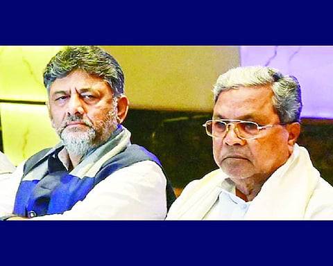 Siddaramaiah reaches out to Shivakumar over leadership row