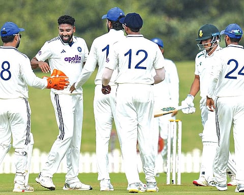 Siraj, Akash, Prasidh shine as India A dominate despite Ackerman ton