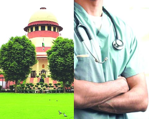 Society won’t forgive us if we don’t take care of our doctors: Supreme Court