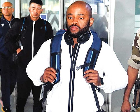 South African team arrives in Kolkata for Test
