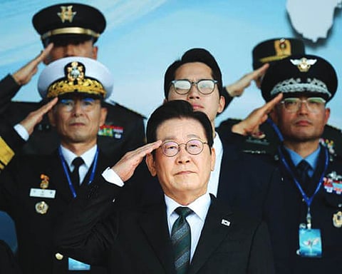 South Korea’s president calls for more self reliant military as questions arise about US commitment