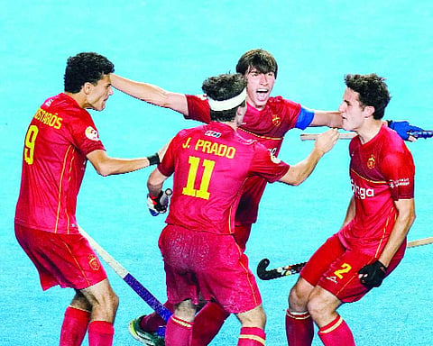 Spain beat Argentina 2-1, seal maiden entry into FIH Jr World Cup final