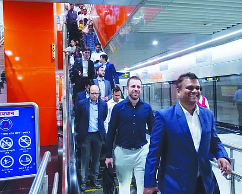 Spanish team tours Namo Bharat Corridor with NCRTC