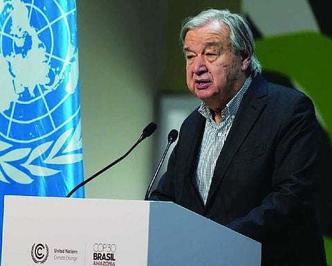 UN chief urges Houthis to release detained staff