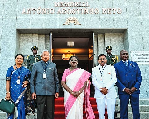 Vast scope for India, Angola to deepen economic ties: Murmu