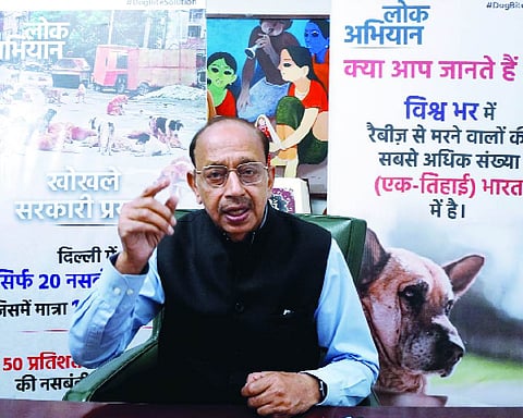 Vijay Goel hails SC order on stray dog removal