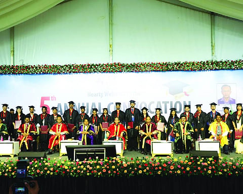 VIT-AP University hosts 5th convocation to celebrate accomplishments of class of 2025