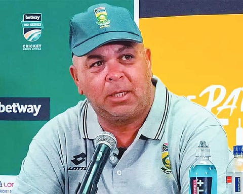 We wanted India to grovel, says Shukri Conrad