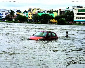 About 1,000 people shifted to relief camps in Hyderabad following heavy rains