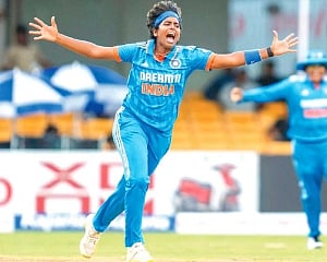 Arundhati, Sree Charani find common goal in World Cup