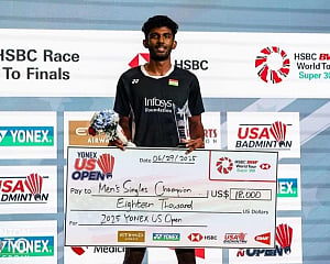 Ayush clinches maiden BWF World Tour title at US Open; Tanvi finishes runner-up