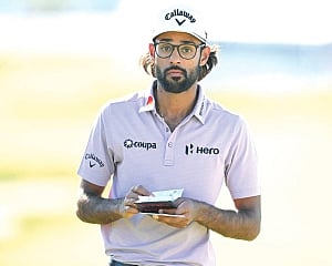 Bhatia overcomes triple bogey, lies T-30 at Procore Championship