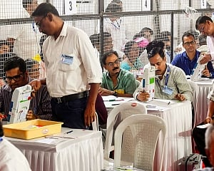 BJP leading in 30 seats, show early TV trends; AAP ahead in 22, Congress 1