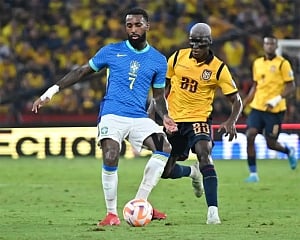 Brazil draws 0-0 with Ecuador in World Cup qualifying in Ancelotti's debut as coach