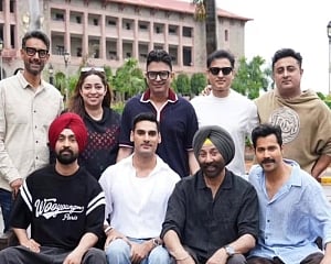 Diljit Dosanjh and Ahan Shetty begin shooting for 'Border 2'