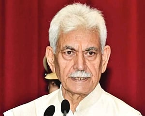 Dismantling terror network ensures peace: J&K LG Sinha