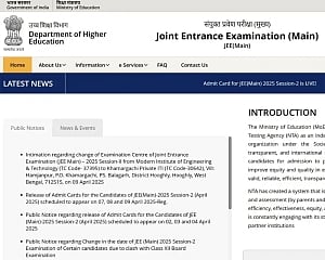 Download JEE Main 2025 Session 2 Answer Key; Result to Be Declared on April 17