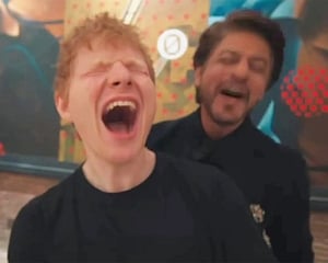 Ed Sheeran shares throwback video with Shah Rukh Khan: Love this guy so much
