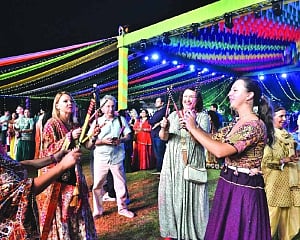 Garba Ki Shaam Delhi ke naam