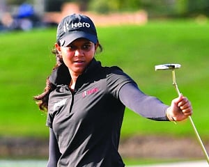 Golfer Pranavi to lead at  Houston Championship