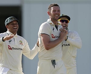 Hazlewood 5-for leads Australia to three-day win over West Indies in Barbados Test