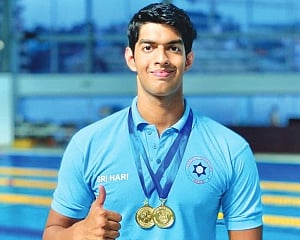 I've been focusing more on freestyle, says Srihari Nataraj