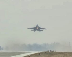 IAF begins landing drills on Ganga Expressway in UP's Shahjahanpur