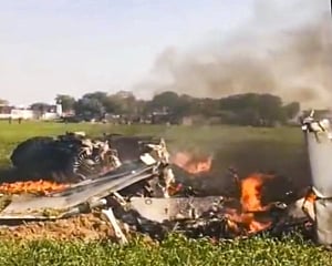 IAF Mirage fighter jet crashes in MP's Shivpuri district; both pilots eject safely