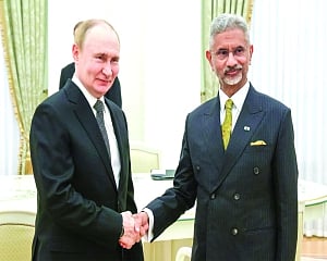 India-Russia ties steady: Jaishankar
