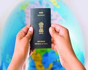 Indian passport ranking slips