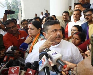 Leader of oppn among 4 BJP MLAs suspended from Bengal assembly budget session