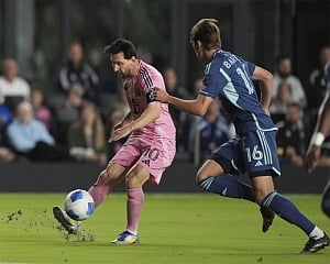 Lionel Messi strikes early, Inter Miami beats Sporting KC 3-1 to advance in Champions Cup